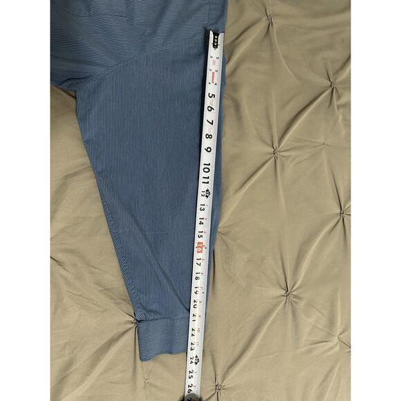 Dockers Men’s Button Down Shirt size XXL Blue Striped Long Sleeve Casual Dressy - Picture 10 of 11